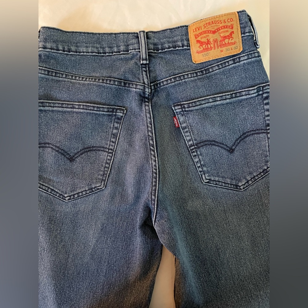 LEVI STRAUSS & CO 550 W30 L32 For men Blue Jeans - Picture 3 of 5